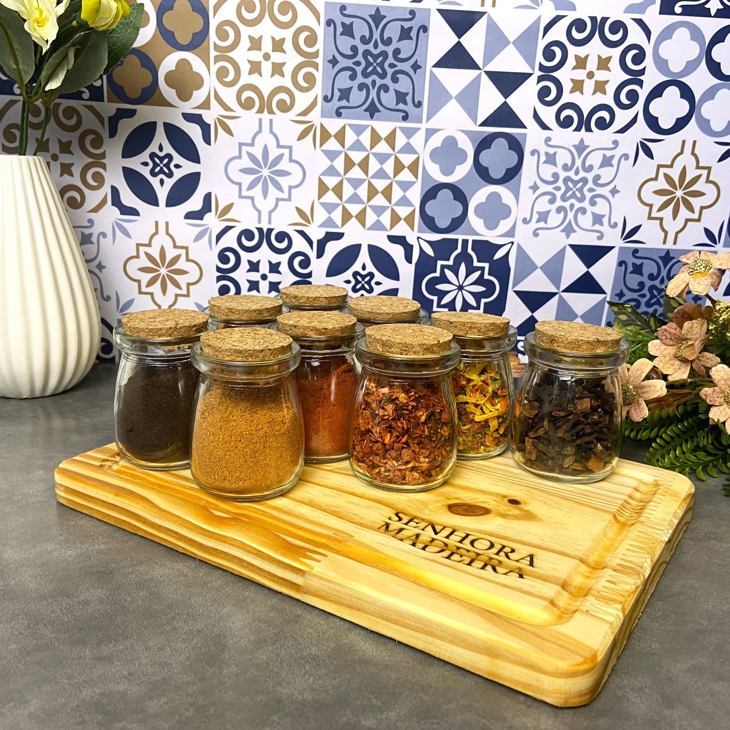 10 Pots Seasoning Kit Milky Type Glass Condiments for Kitchen 110ml-Seasoning Pot-Seasoning Bottle