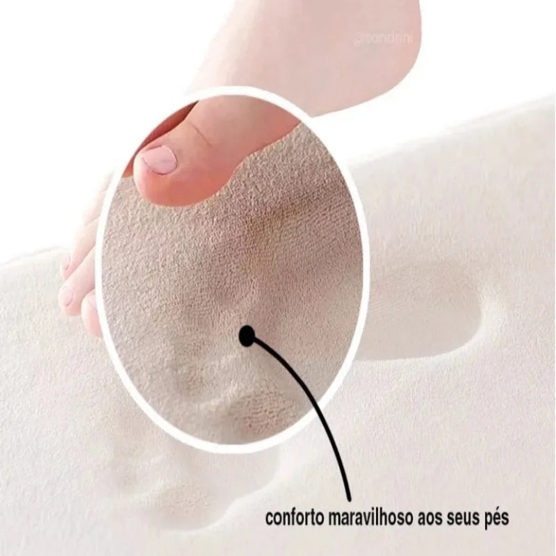 Bathroom mat embossed cobblestone decoration anti-slip washbasin mat bathtub