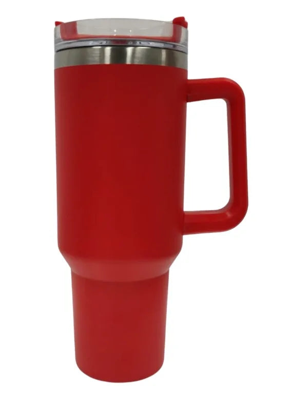 Copo Garrafa 1200ml Térmico com Canudo Alça Portátil para Água Café Refrige