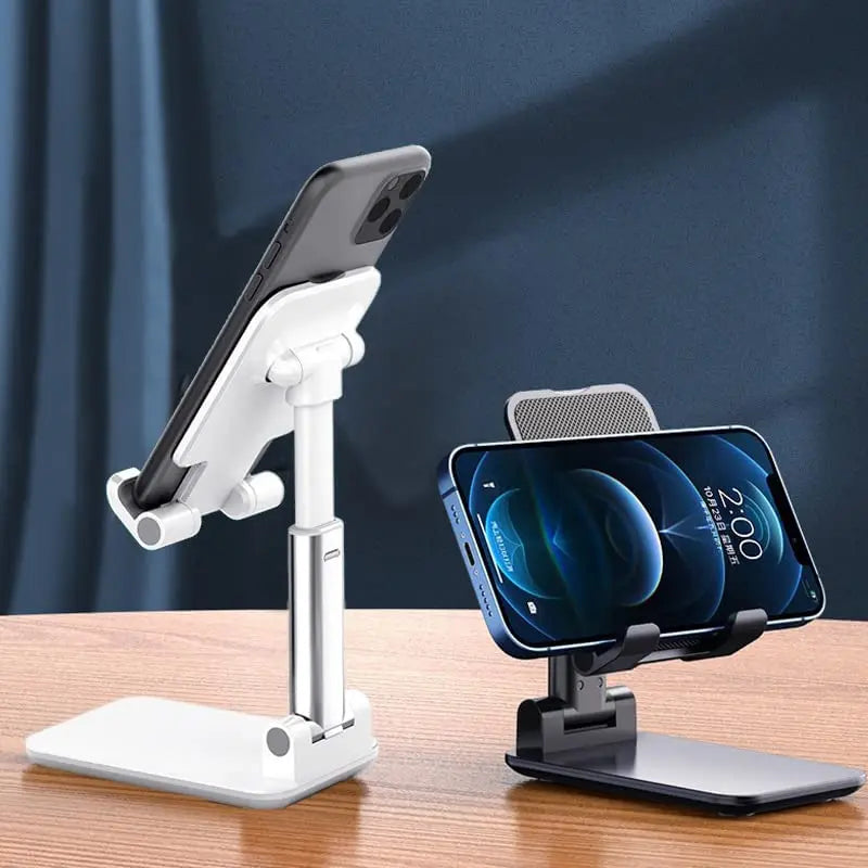 PROMOÇÃO!Atualizar!Suporte Para Celular e Tablet Dobrável Portátil Ajustável Apoio Mesa