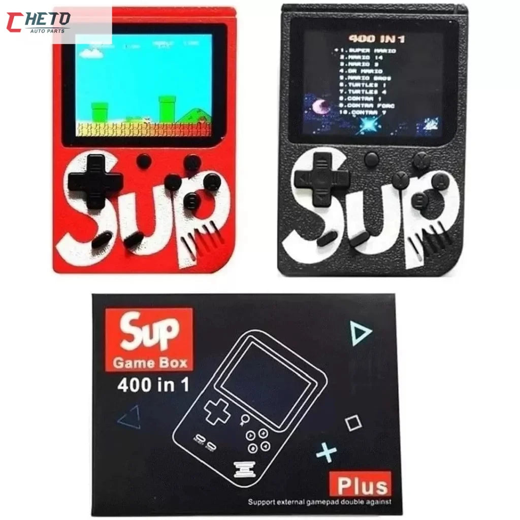 Mini Video Game Sup Game Box 400 Jogos Em 1 Portátil Jogos Antigos