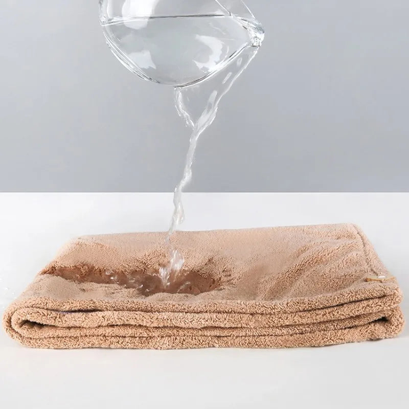 Thick Magic Towel For Hair Dry Fast Bath cap