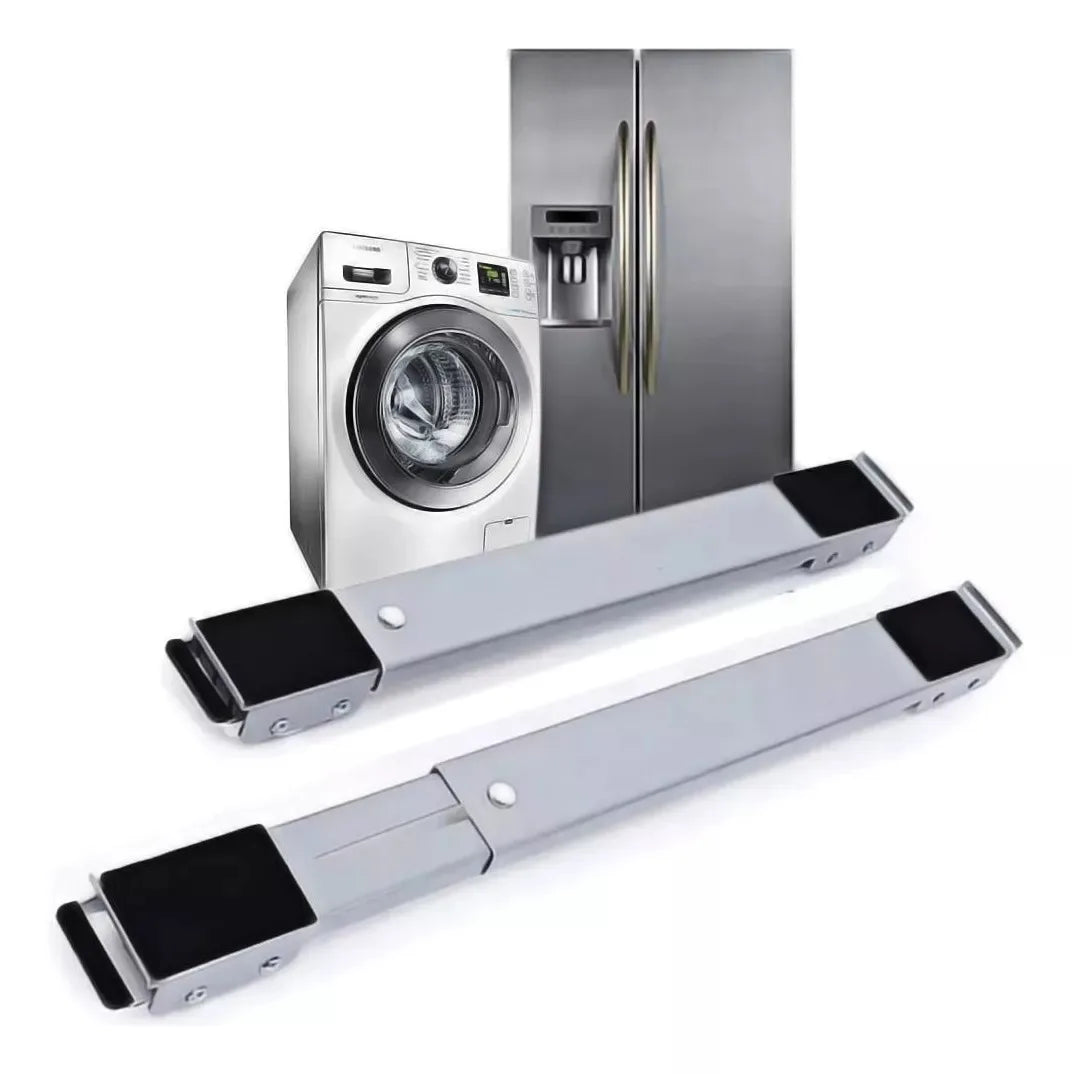 Adjustable Universal Washing Machine Holder, Refrigerator Base Mount, Mobile Roller Holder