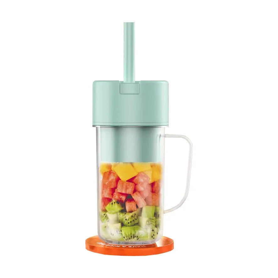 Portable Electric Fruit Juice Blenders Summer Personal Mini Bottle Home USB 6 Blades Juicer Cup