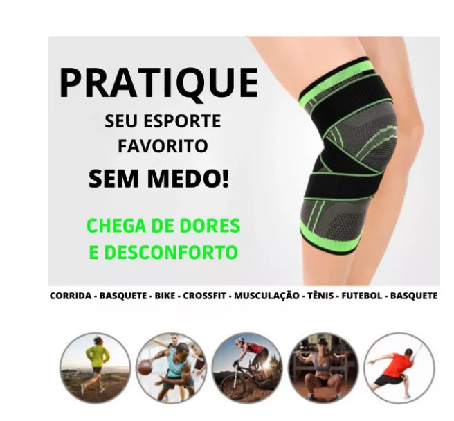 Joint Compression Kneading With Cross Straps Joint Tensor