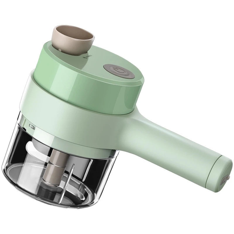 Powerful Multifunctional Electric Vegetable Cutter Handheld Garlic Slicer Mud Masher Pressing Mixer Food Slice Househo