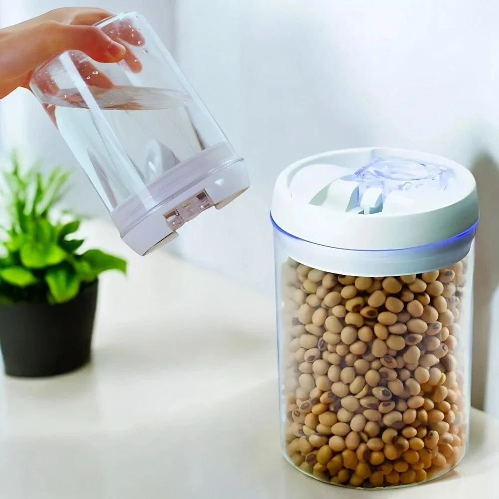 450 mL Airtight Pot Round Multipurpose Acrylic Kitchen Pots