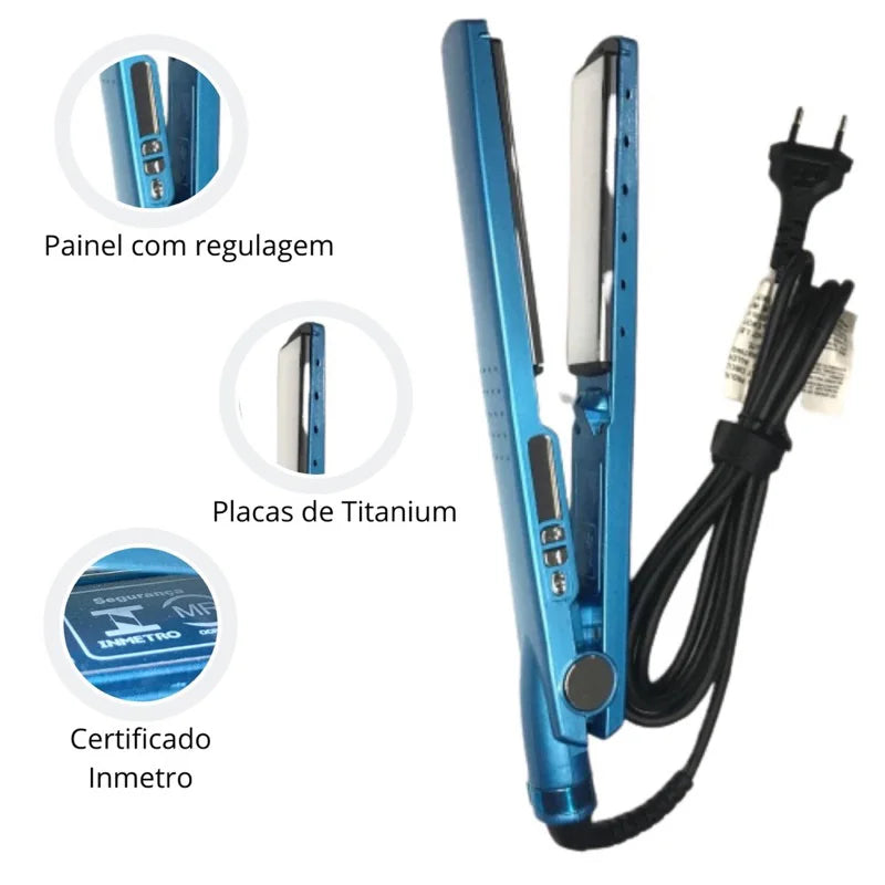 Kit Liga Titanium Nano Bivolt, 450°, 5 em 1+