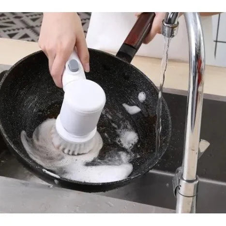 5 in 1 Electric Cleaning Brush Wireless Practical Multipurpose Cleaner For Kitchen Bathroom Practical Economic Free Shipping