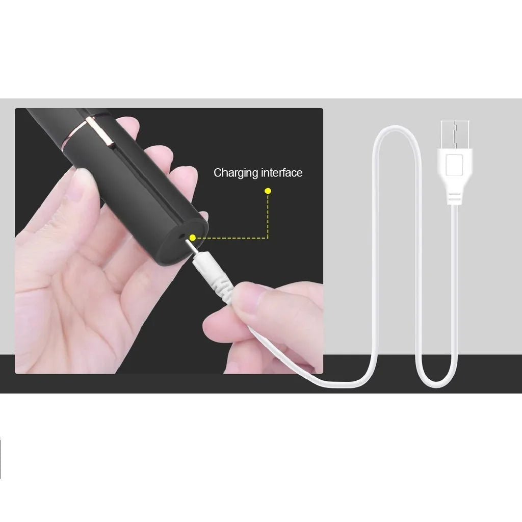 Epilator Portable Lipstick Facial Bushing Face Trimmer by USB